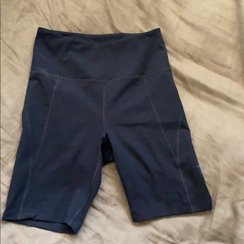 Biker workout shorts